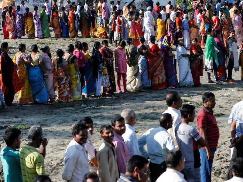 جانب من الانتخابات الهندية الأخيرة