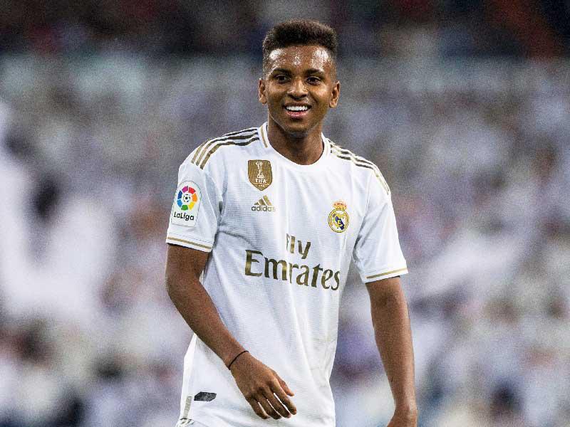  المهاجم البرازيلي في ريال مدريد رودريغو جويس