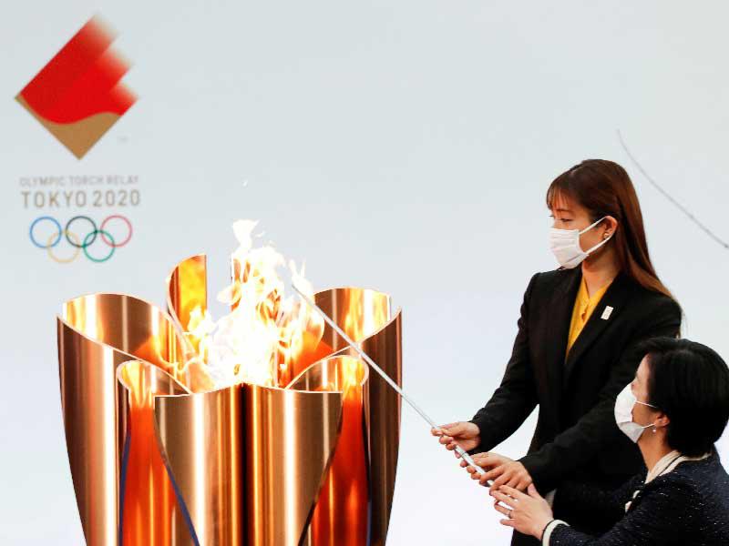 شعلة أولمبياد طوكيو