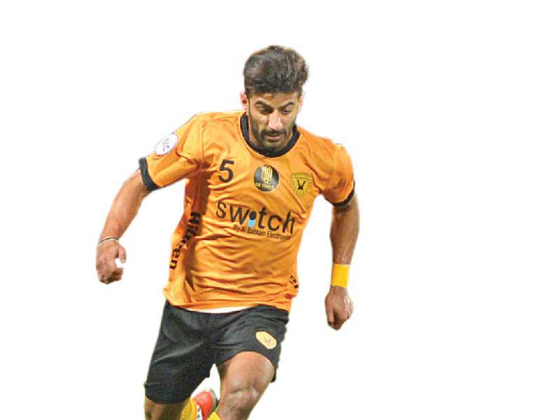 لاعب القادسية لكرة القدم رضا هاني