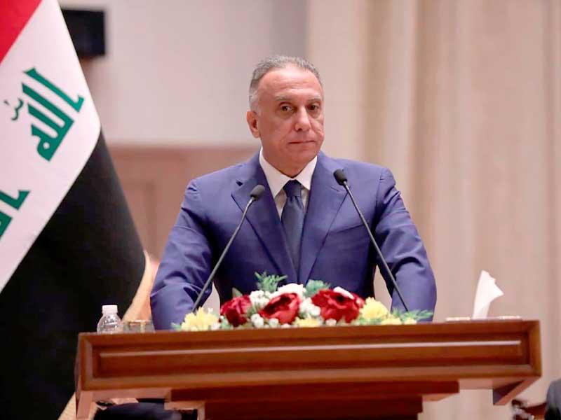 رئيس الحكومة العراقية مصطفى الكاظمي