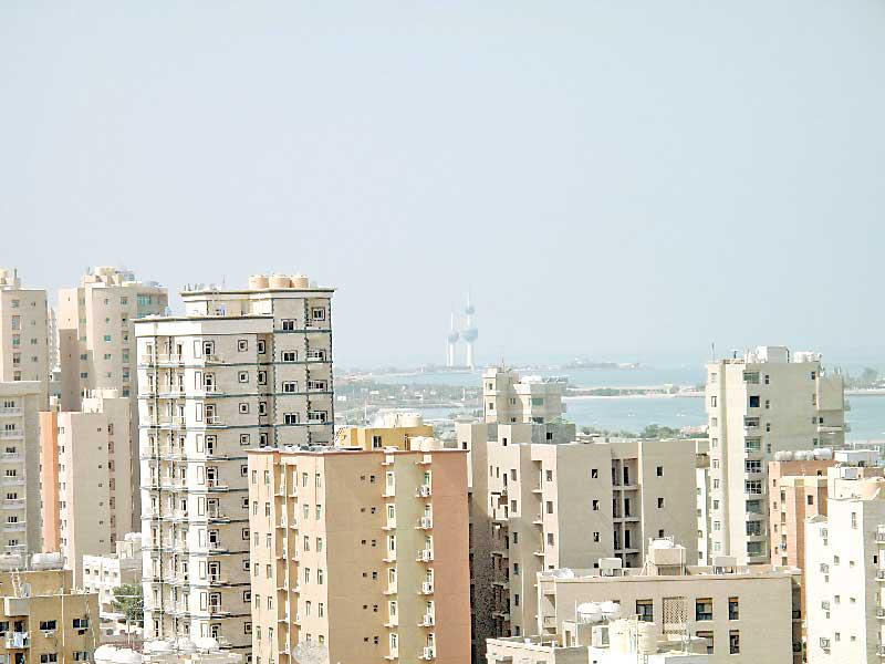 انخفاض أسعار العقارات السكنية في الكويت