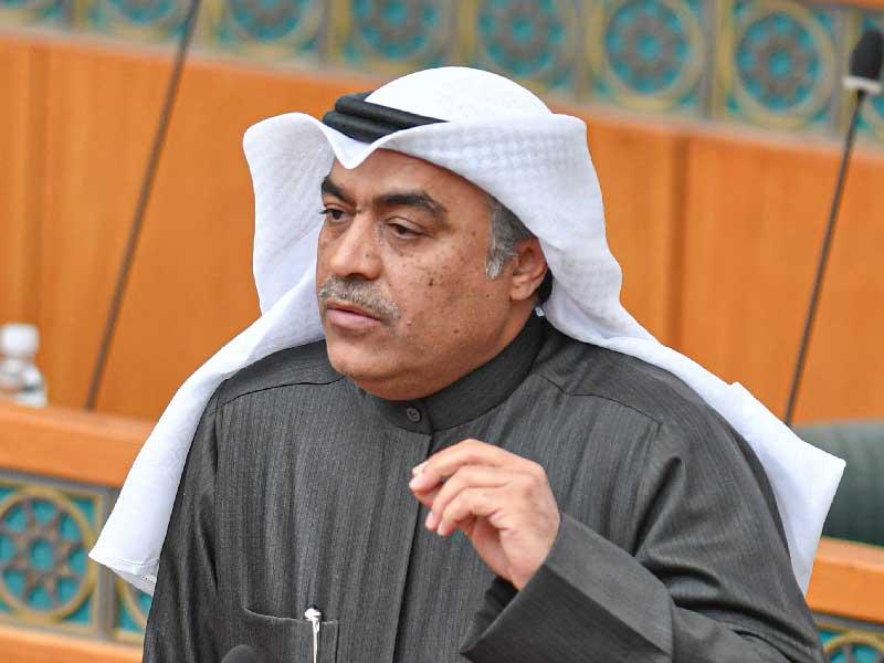 النائب خالد العنزي رئيس لجنة الشؤون التشريعية والقانونية البرلمانية 