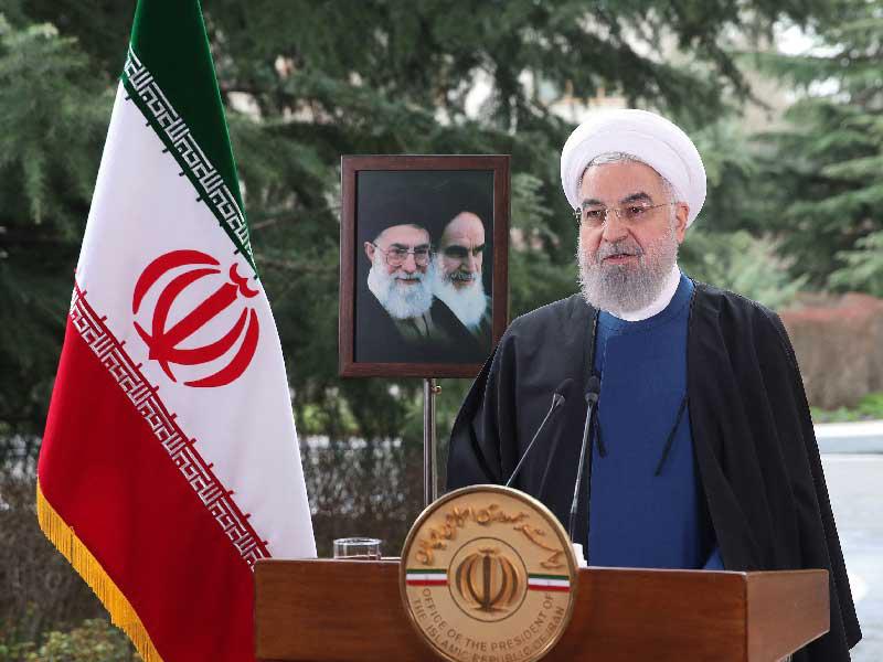 الرئيس الإيراني حسن روحاني