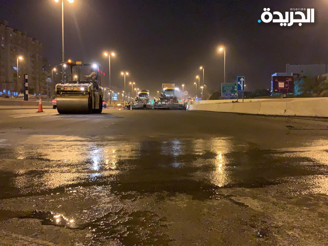 أعمال صيانة الغزالي والخامس والجهراء