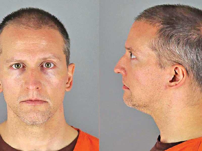 الشرطي الأبيض في مينيابوليس ديريك شوفين المتهم بقتل الأميركي الأسود جورج فلويد 