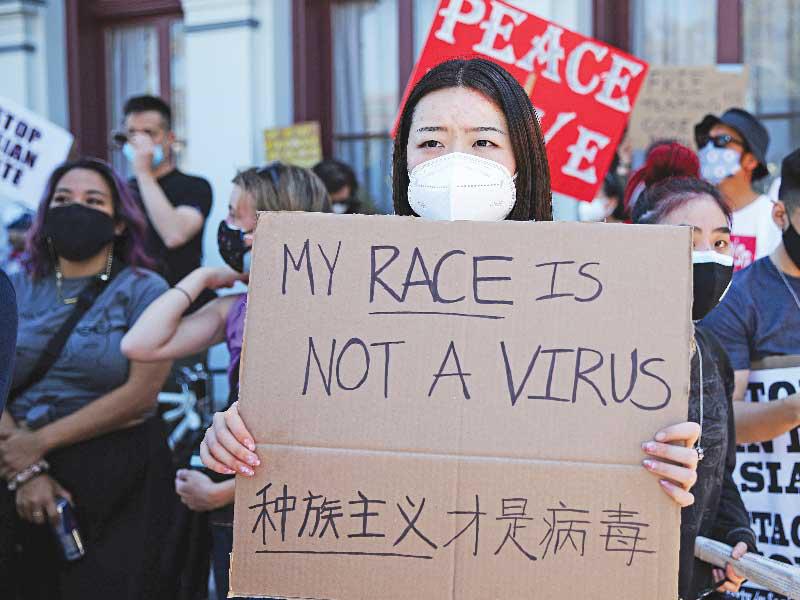 تظاهرات تطالب بوقف كراهية الآسيويين