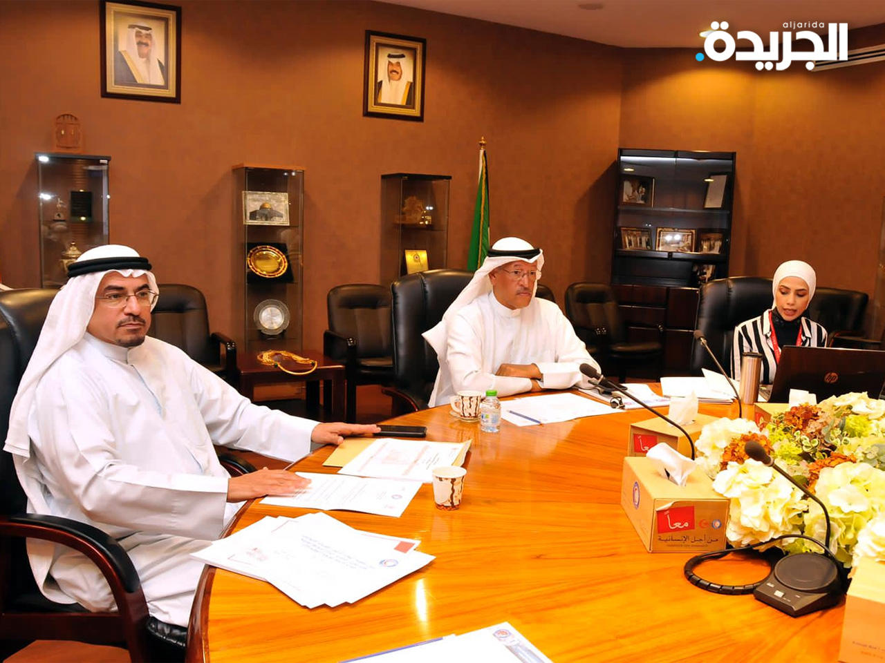 جانب من الورشة