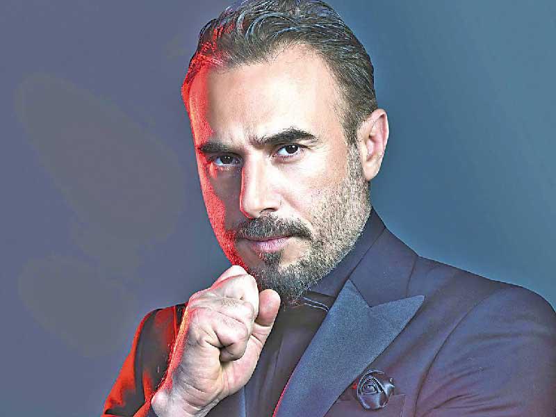 الفنان اللبناني ​باسم مغنية