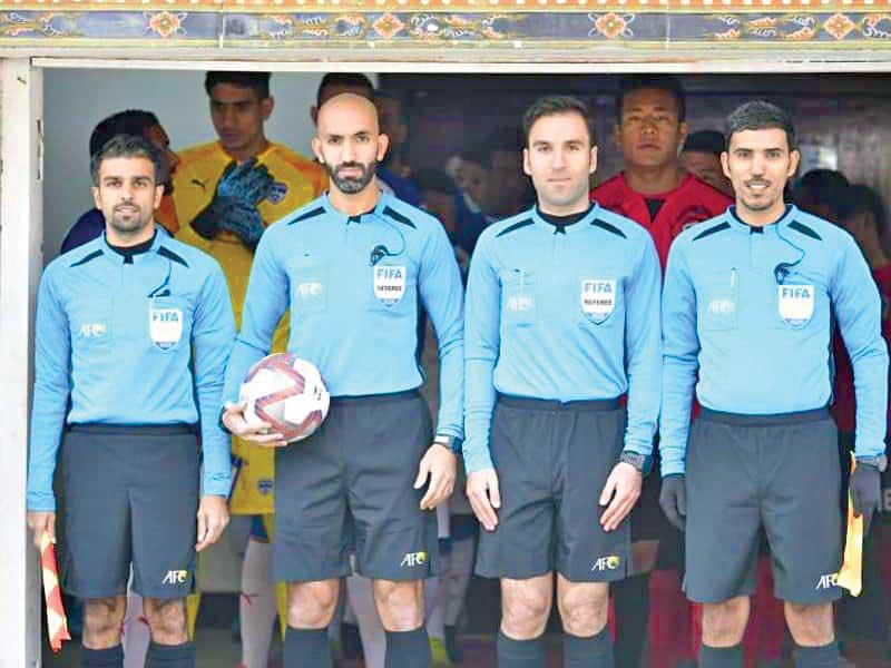 أحمد العلي حكماً لدوري الأبطال