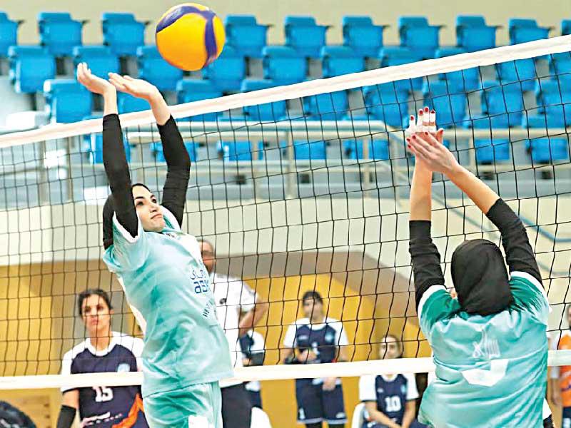 جانب من المباراة