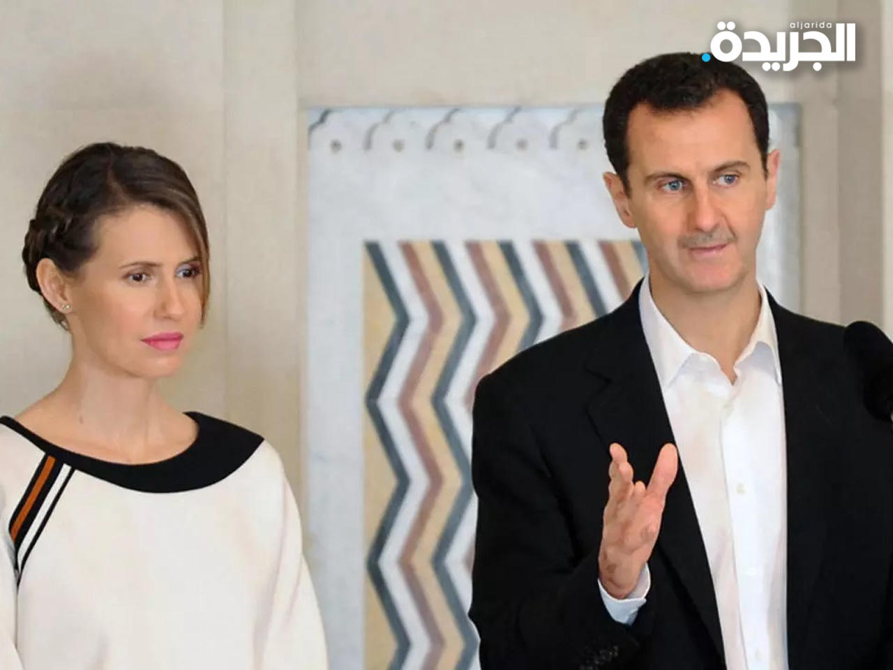 بشار الأسد وزوجته أسماء