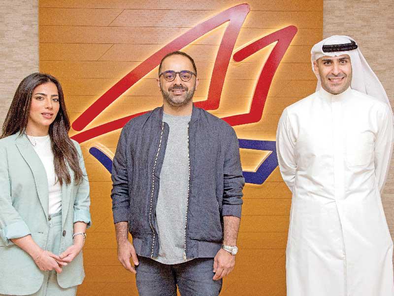 فريق إدارة الاتصالات المؤسسية مع حمد العلي