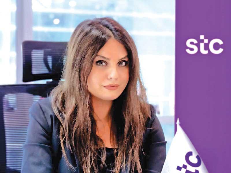 دانة الجاسم المديرة العامة لإدارة اتصالات الشركات في stc 