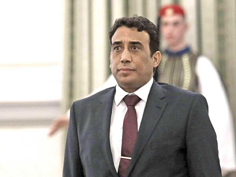 رئيس المجلس الرئاسي الليبي محمد المنفي