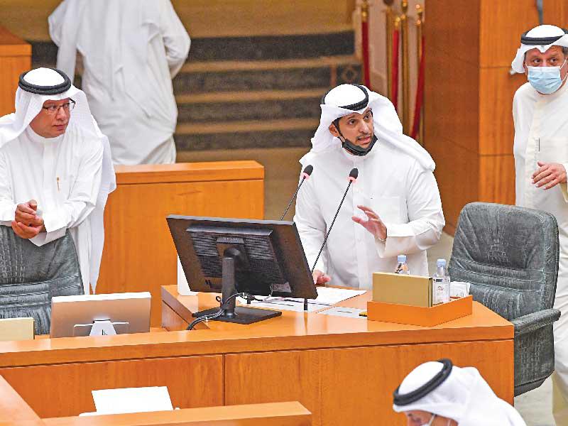  وزير الإعلام وزير الدولة لشؤون الشباب عبدالرحمن المطيري  يشرح موقف الحكومة من تعديلات «المرئي والمسموع»n