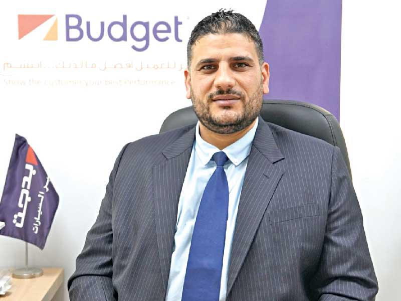 مفيد العلي المدير العام لـشركة بدجت الكويت لتأجير السيارات 
