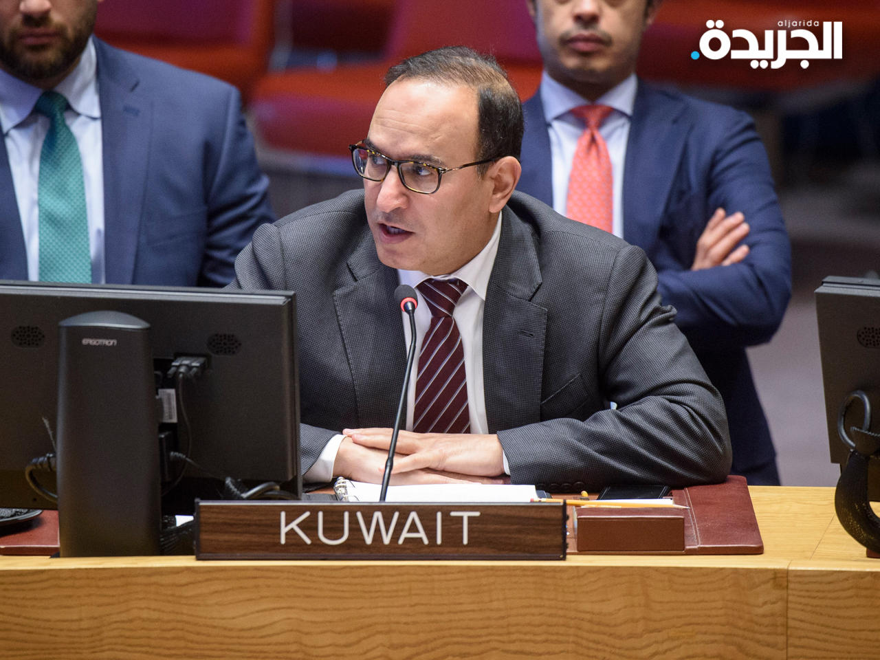 مندوب الكويت الدائم لدى الأمم المتحدة السفير منصور العتيبي