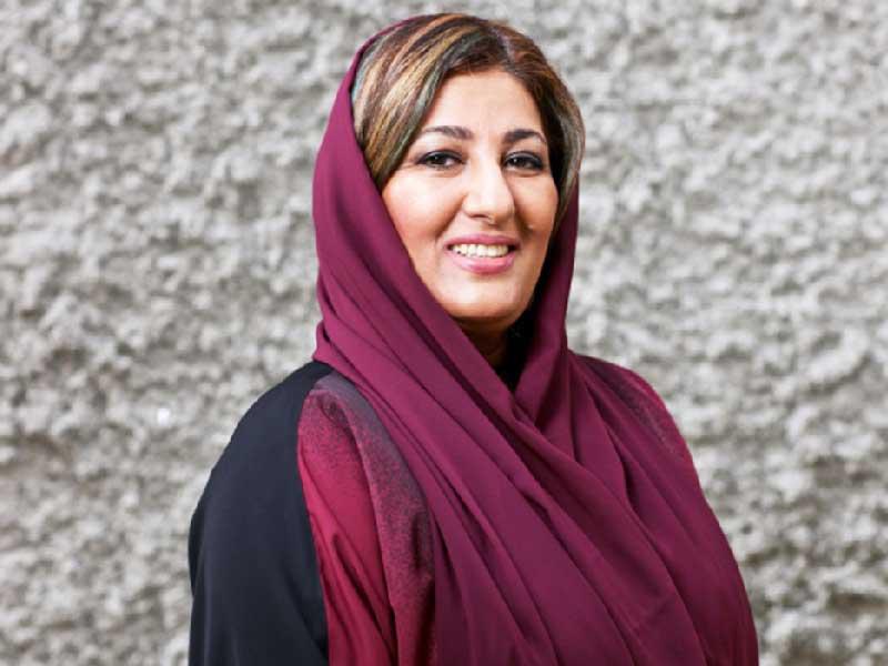 المخرجة السينمائية الإماراتية نجوم الغانم