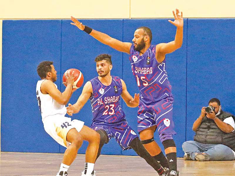 جانب من مواجهة الشباب وبرقان