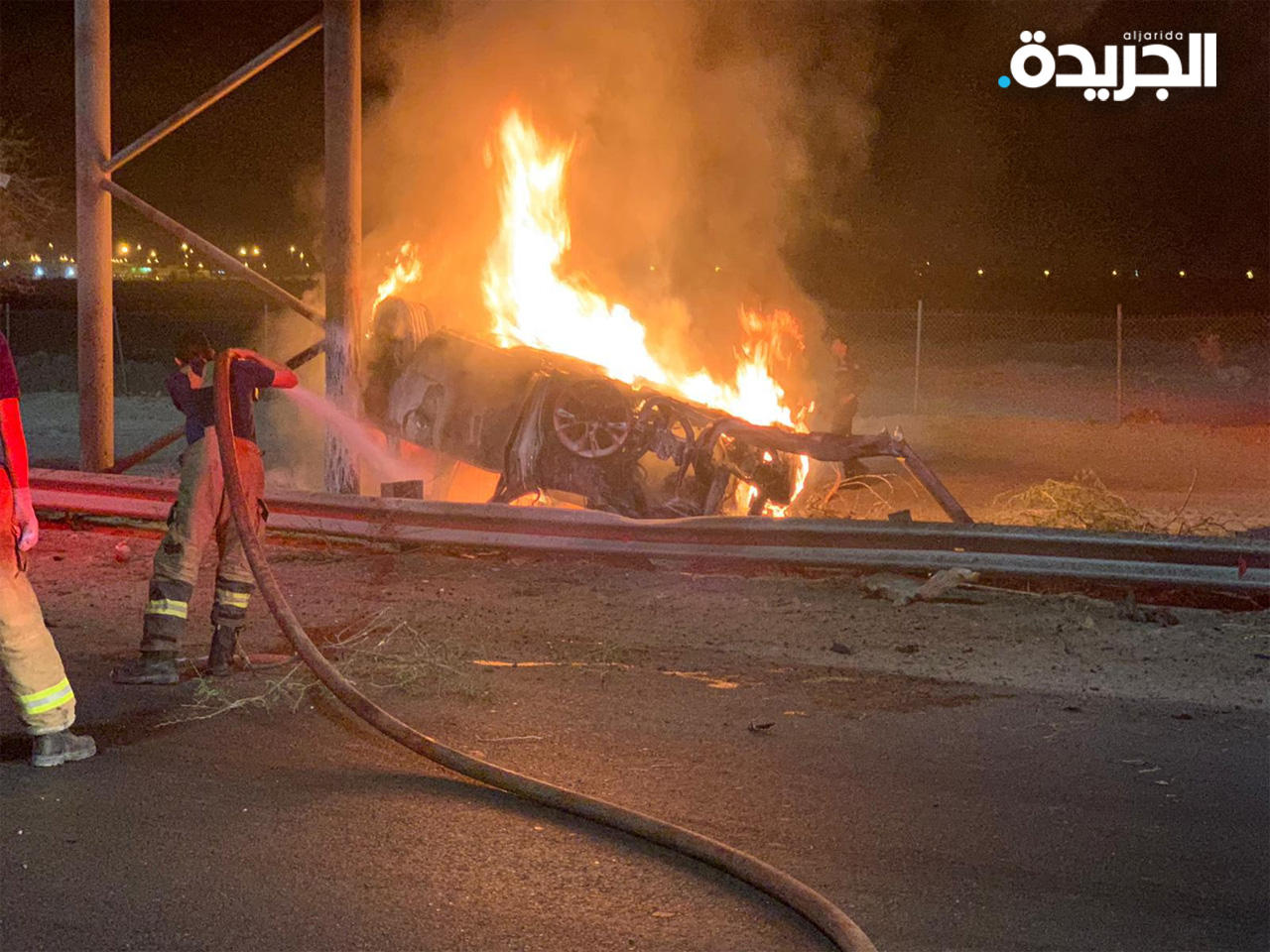 وفاة مواطن وإصابة آخر بحادث مروري مروع