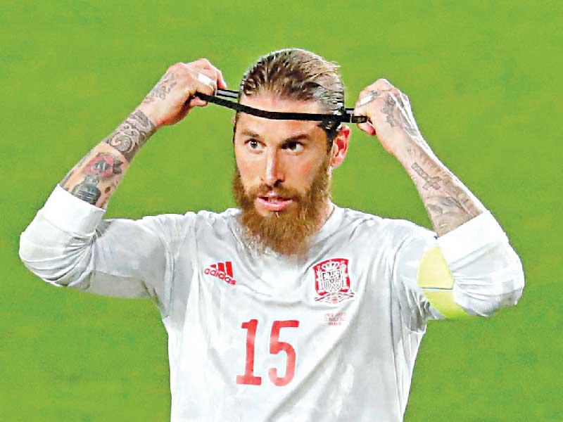 قائد ريال مدريد والمنتخب الإسباني سيرخيو راموس