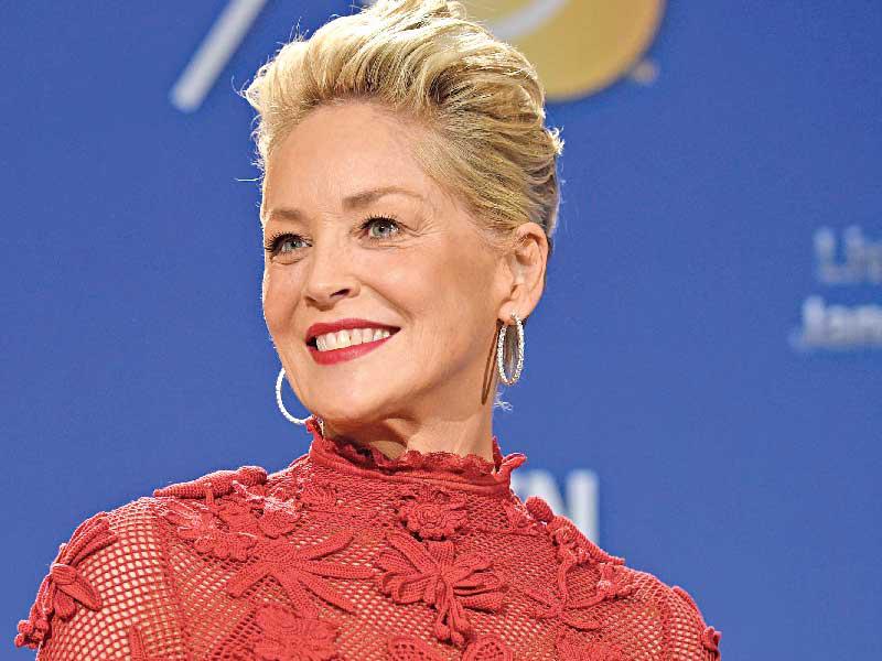 الممثلة الأميركية ​شارون ستون 