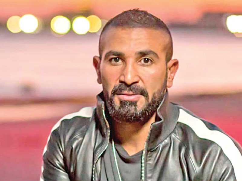 المطرب أحمد سعد