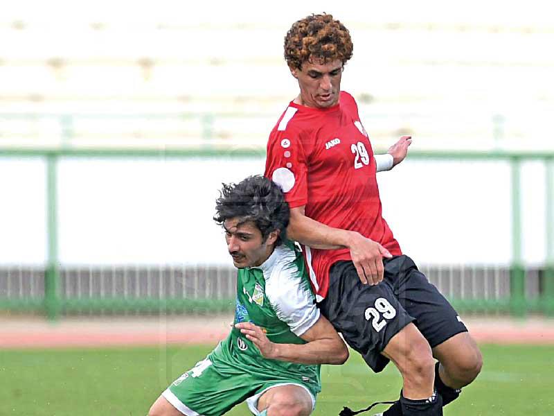 جانب من مباراة العربي وخيطان (تصوير المركز الإعلامي للنادي العربي)