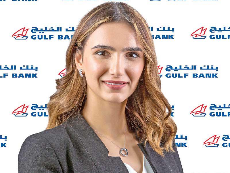 مساعدة المدير للاتصالات المؤسسية في بنك الخليج  لجين القناعي