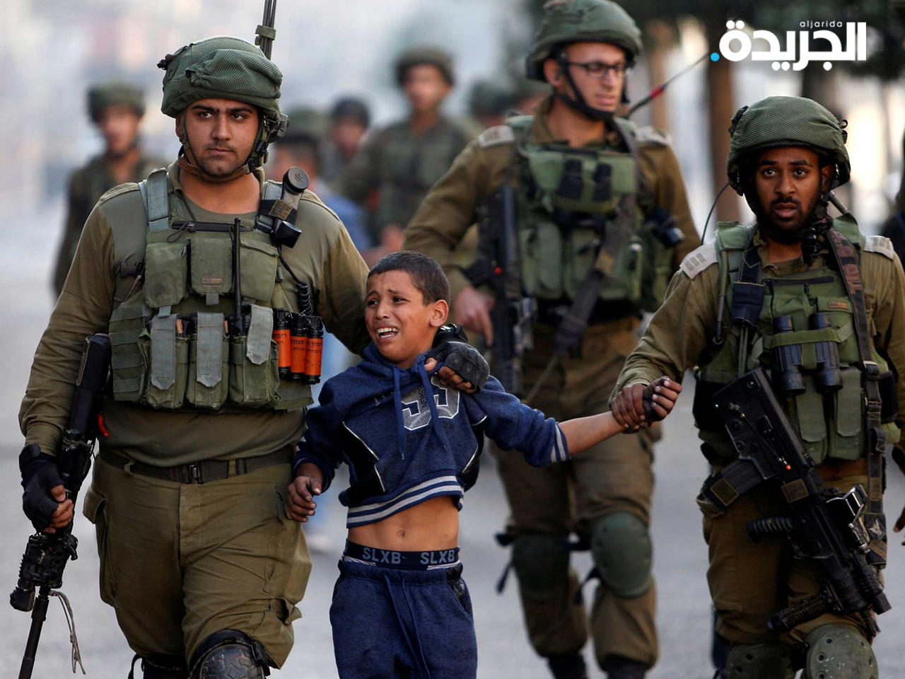 نصف المجتمع الفلسطيني من الأطفال