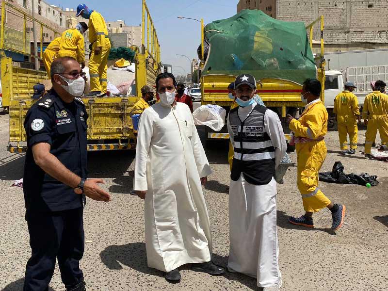 جانب من الحملة