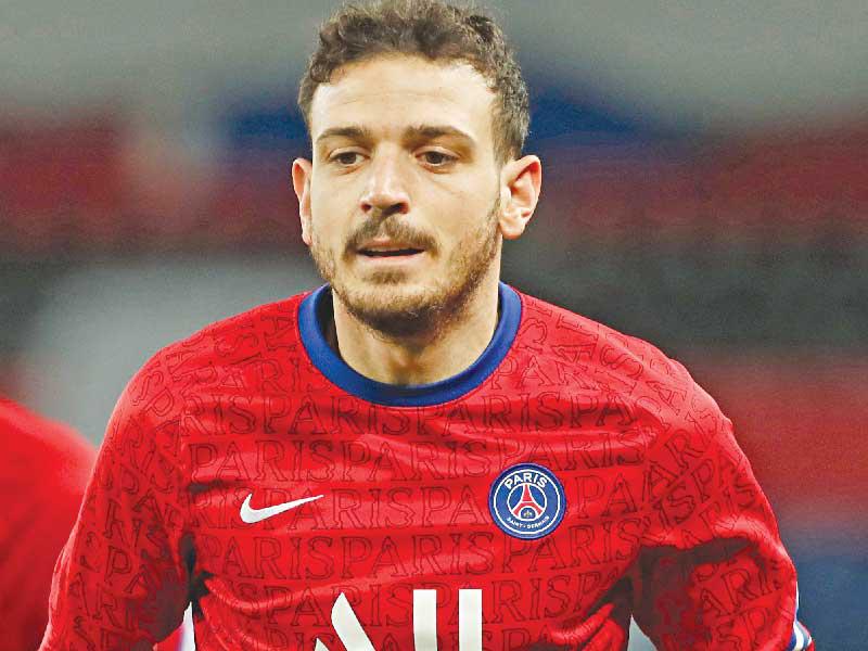 لاعب باريس سان جرمان، الإيطالي أليساندرو فلورينزي