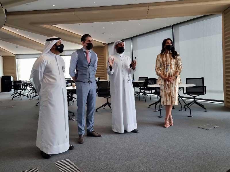 جانب من مشاركة بنك الكويت الوطني 