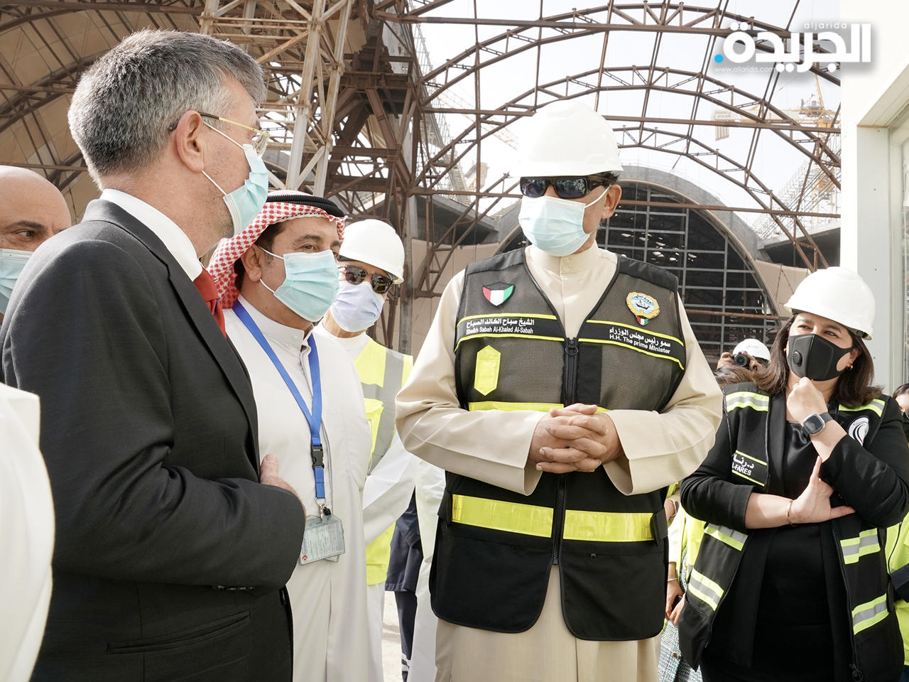 الخالد يزور مشروع مبنى الركاب الجديد