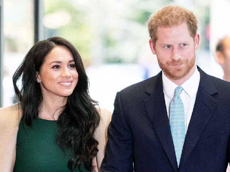 الأمير البريطاني هاري وزوجته ميغن