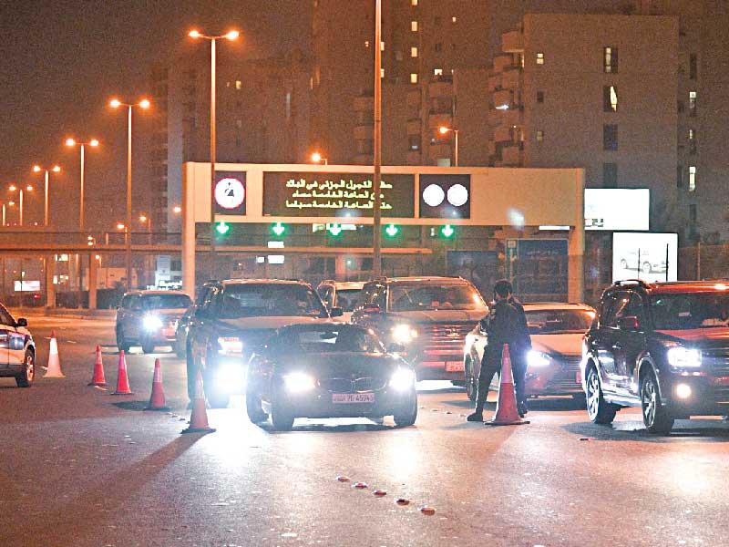 إحدى نقاط التفتيش 