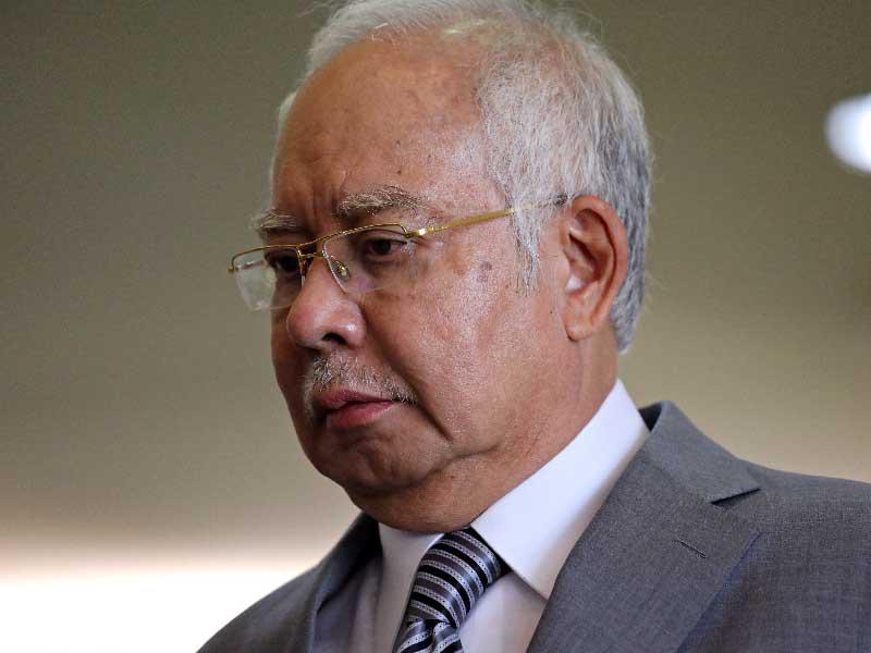 رئيس الوزراء الماليزي السابق نجيب عبدالرزاق