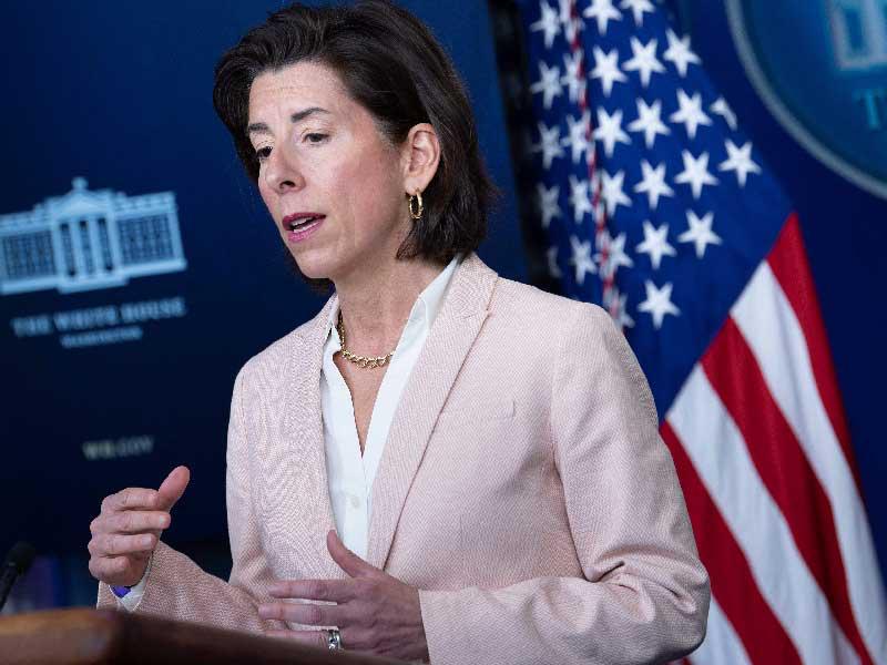 وزيرة التجارة الأميركية جينا ريموندو