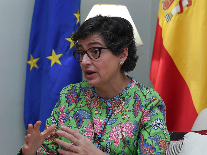  وزيرة الخارجية الإسبانية أرانتشا غونزاليس