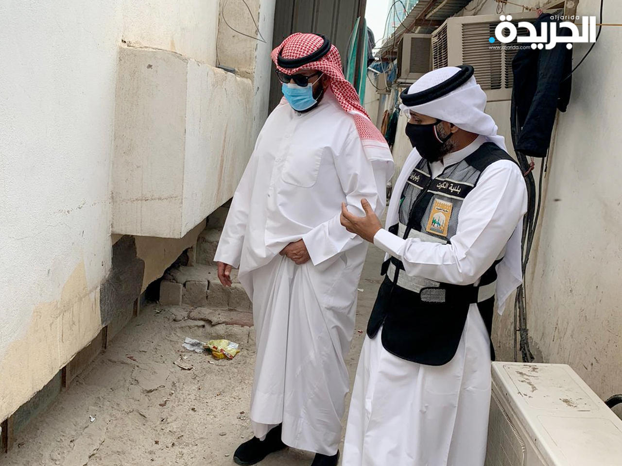 جانب من الجولة التفقدية في شرق والمرقاب وبنيد القار