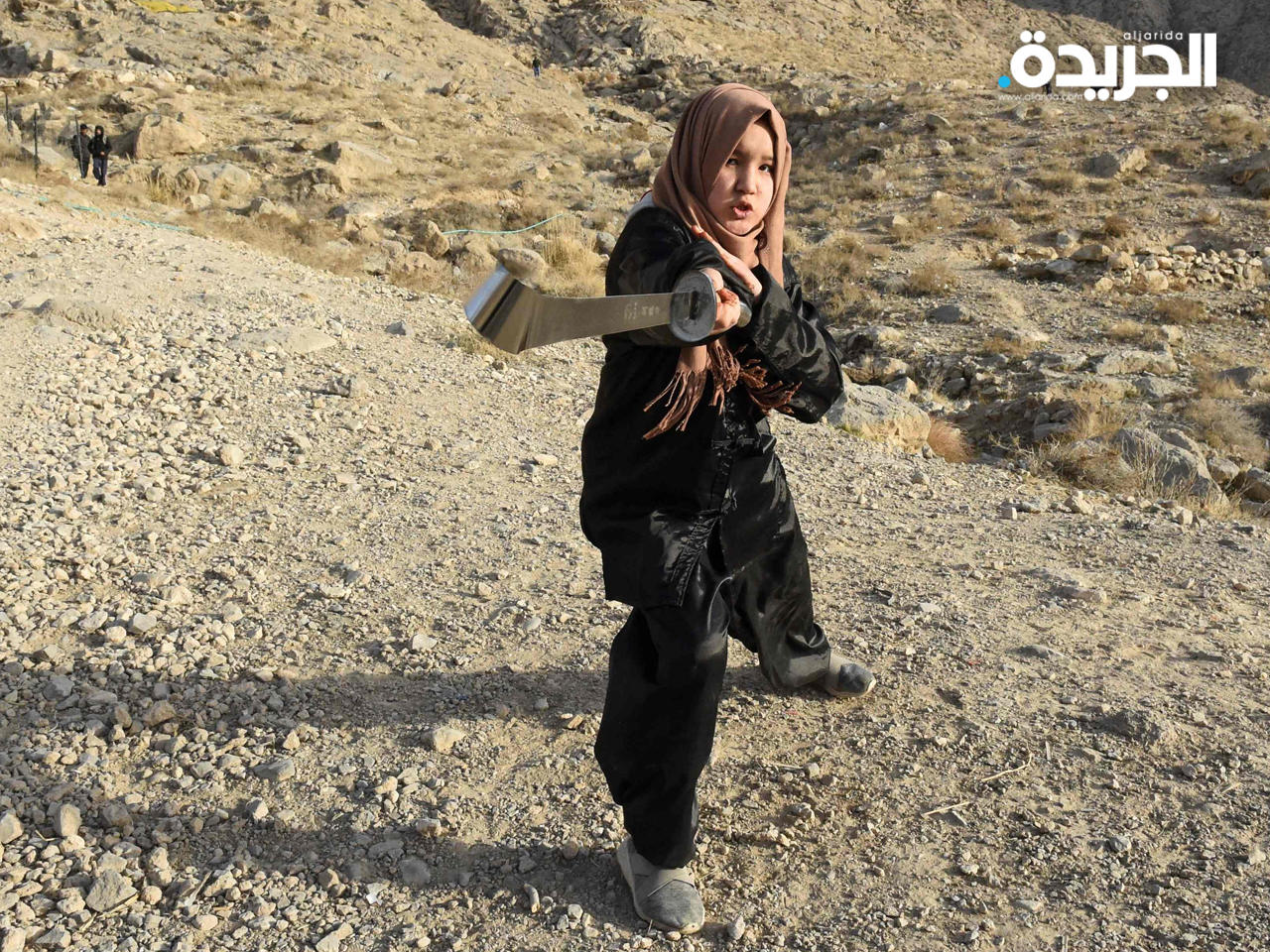 نساء الهزارة يدافعن عن أنفسهن بالفنون القتالية