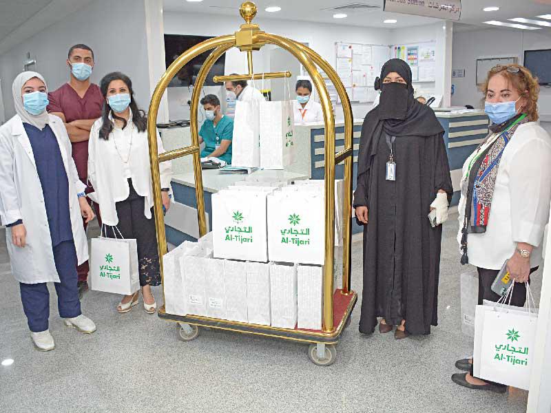 من فعاليات زيارة المستشفى