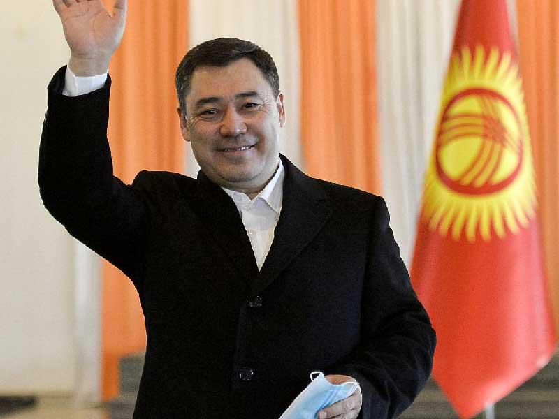 رئيس قرغيزستان صدر جاباروف 