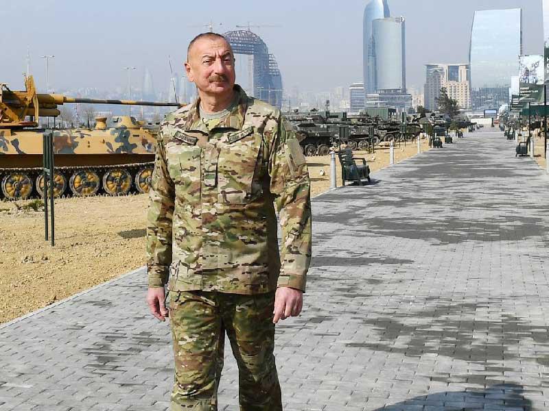 الرئيس الأذربيجاني إلهام علييف