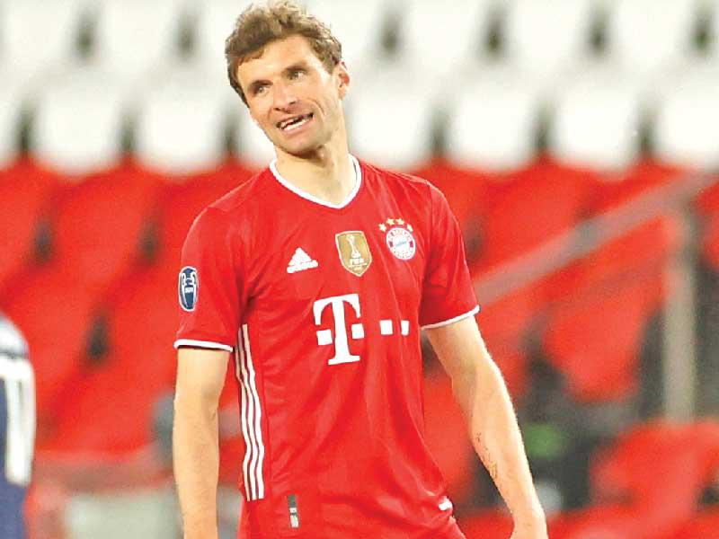 مهاجم بايرن ميونيخ  توماس مولر 