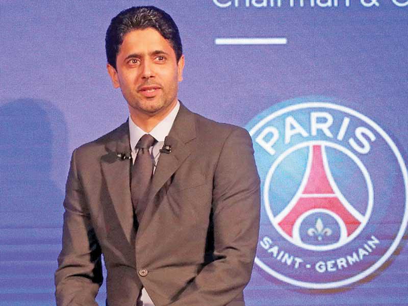 رئيس باريس سان جرمان الفرنسي، ناصر الخليفي