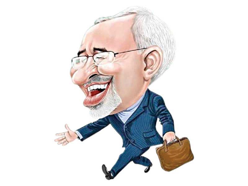 وزير الخارجية الإيراني محمد جواد ظريف 