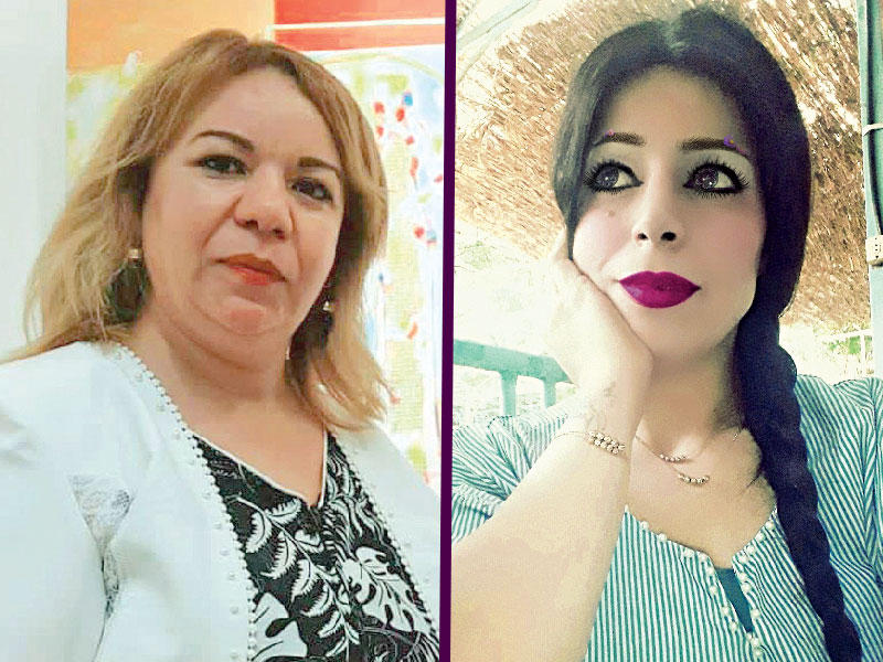 الشاعرة السورية ميادة الأشقر  - الشاعرة التونسية بسمة مرواني