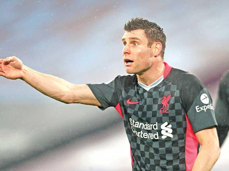 لاعب ليفربول جيمس ميلنر